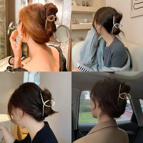 Metal Hollow Hair Claw